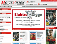 Tablet Screenshot of movie-vision.de